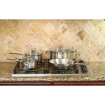 ExcelSteel 7-Piece 18/10 Stainless Steel Cookware Set with Brushed Finish thumbnail 6