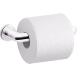 KOHLER Kumin Wall-Mount Toilet Paper Holder, Polished Chrome thumbnail 2