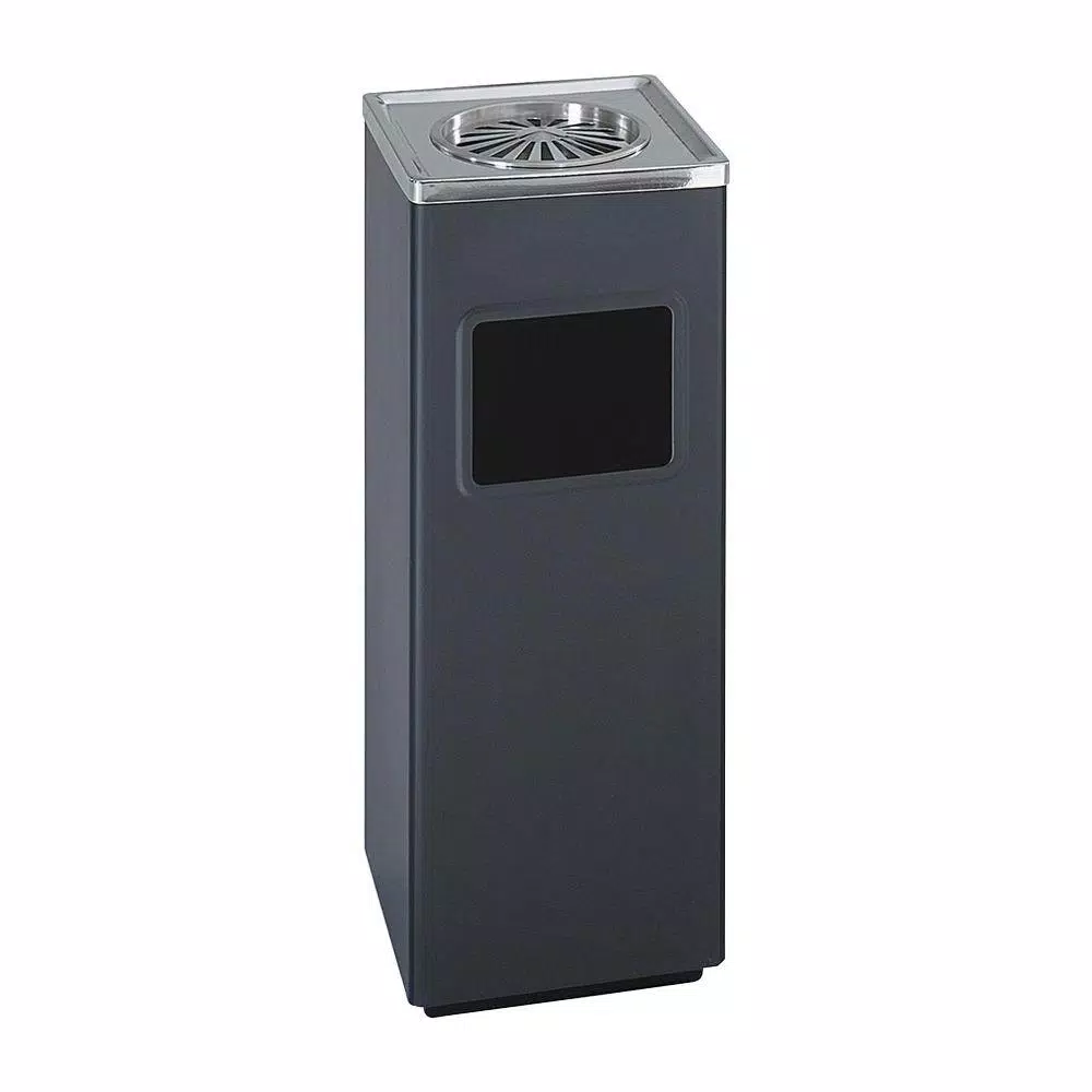 Safco Ash-N-Trash 3 Gal. Sandless Smoking Receptacle Urn with Pole