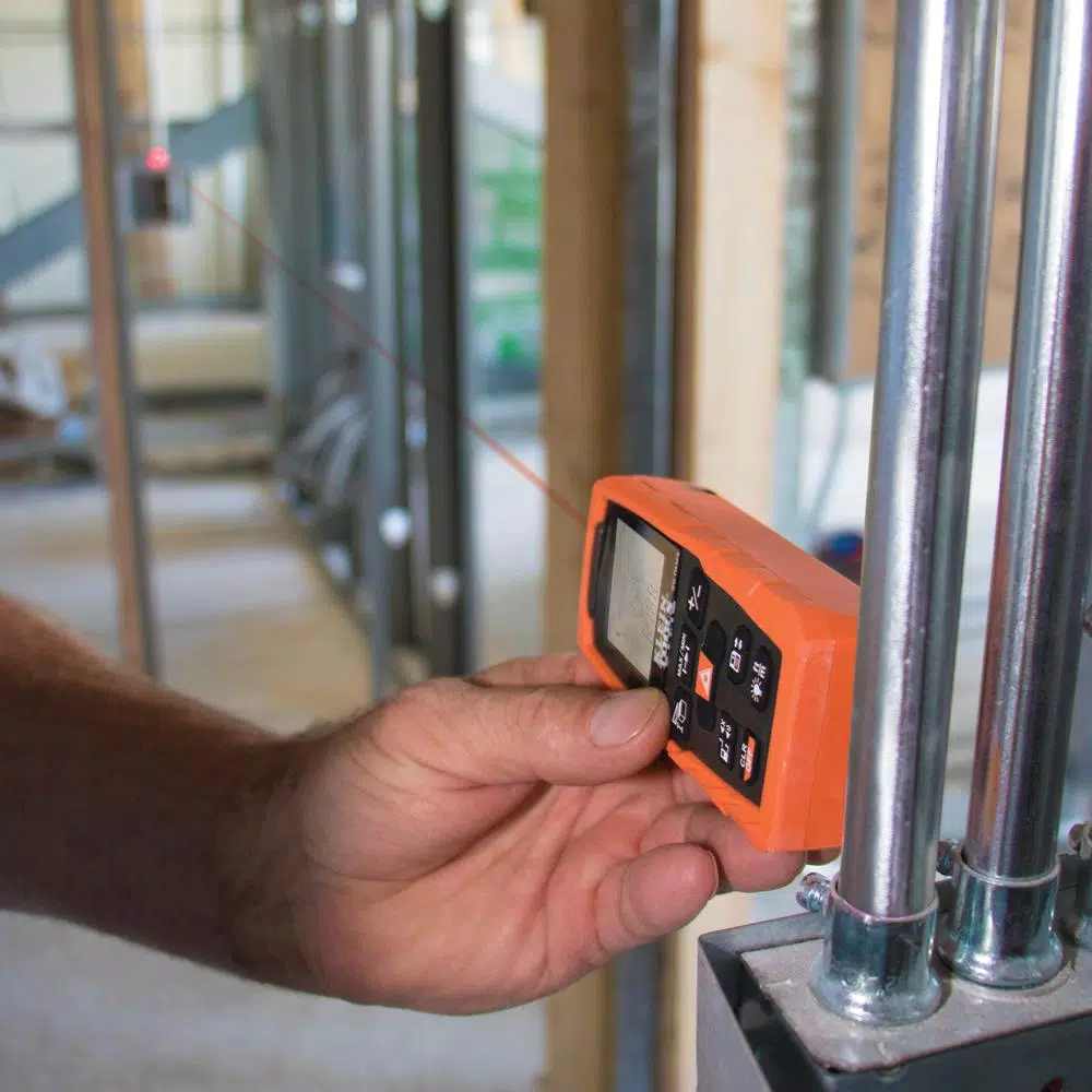 Klein Tools 98 ft. Laser Distance Measure with Backlit Display