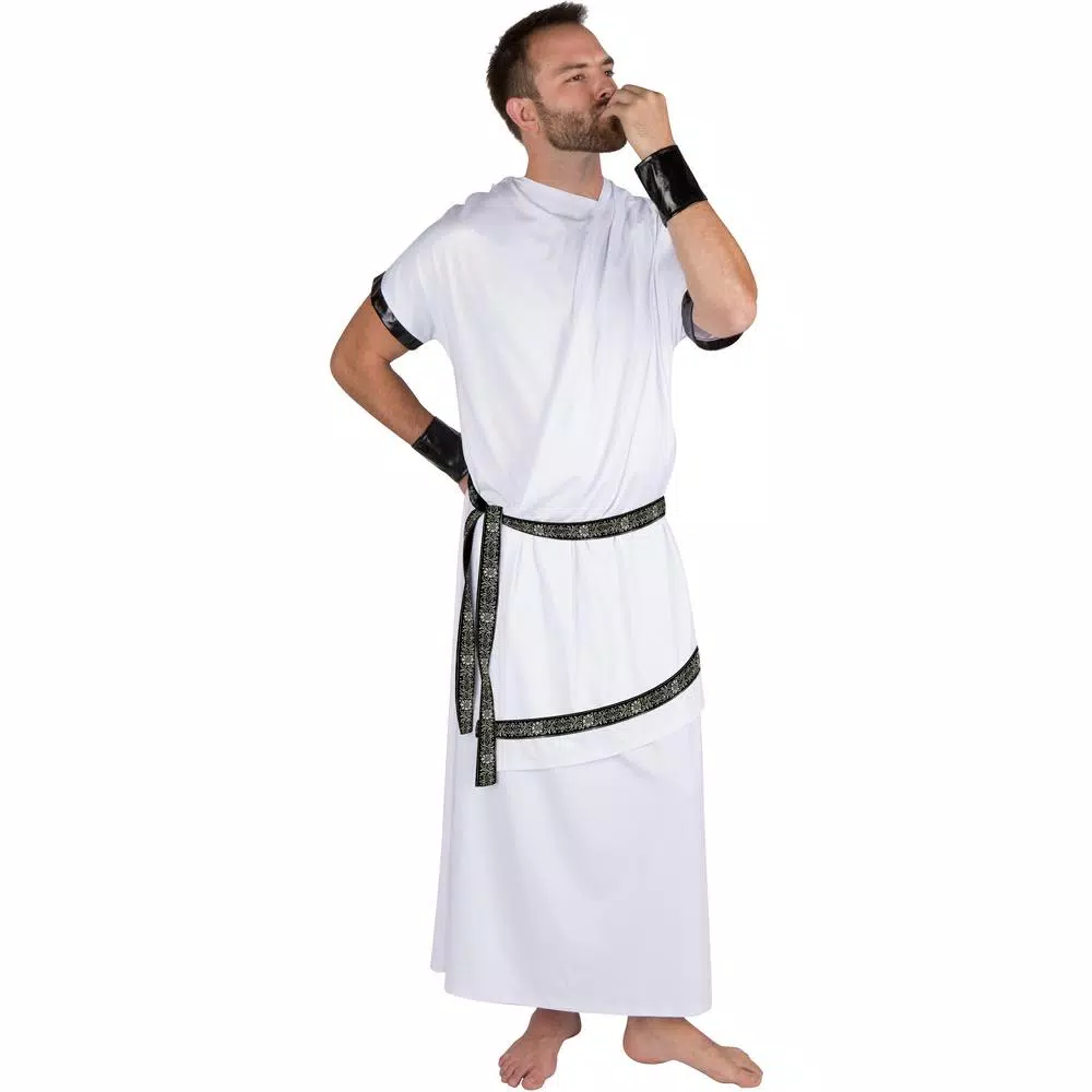 Unbranded Capital Costumes Men's Grecian Toga Halloween Costume - Extra Large