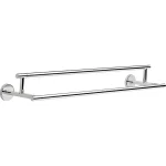 Delta Trinsic 24 in. Double Towel Bar, Chrome thumbnail 1