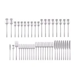 Cambridge Silversmiths Beacon Mirror 45-Piece Flatware Set, Service for 8, 18/0 Stainless Steel thumbnail 3