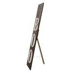 Glitzhome 47.83 in. Wooden BOO Porch Sign with Spider Web Halloween Decor thumbnail 2