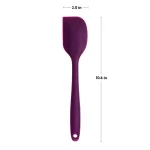 Ovente Premium Silicone Spatula with Stainless Steel Core, Heat-Resistant 500°F, Purple thumbnail 5