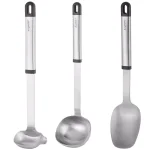 BergHOFF Essentials 3-Piece Stainless Steel Serving Set - Sauce Ladle, Soup Ladle, and Serving Spoon thumbnail 1