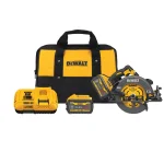 DEWALT FLEXVOLT 60V MAX Brushless 7-1/4 in. Circular Saw Kit with (2) 9.0 Ah Batteries thumbnail 1