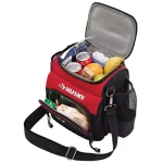 Husky 9 in. Insulated Lunch Box Cooler Bag, Red thumbnail 7
