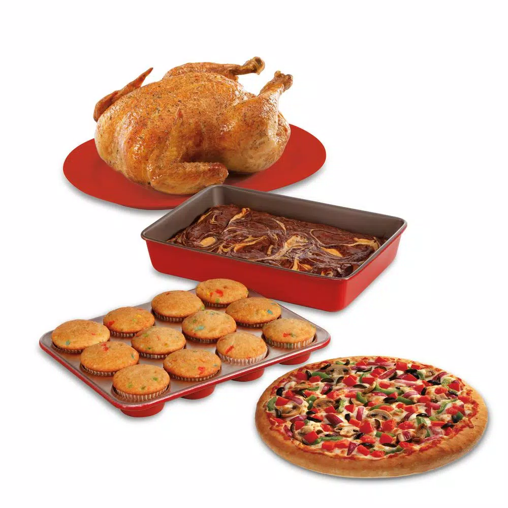 Hamilton Beach 1500-Watt 12-Slice Countertop Convection Toaster Oven with Rotisserie, Black