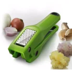 Simposh Garlic Press - Green Ergonomic Mincer and Crusher with Removable Stainless Steel Plate thumbnail 10