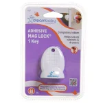 Dreambaby White Adhesive Magnetic Locking System Replacement Key thumbnail 2