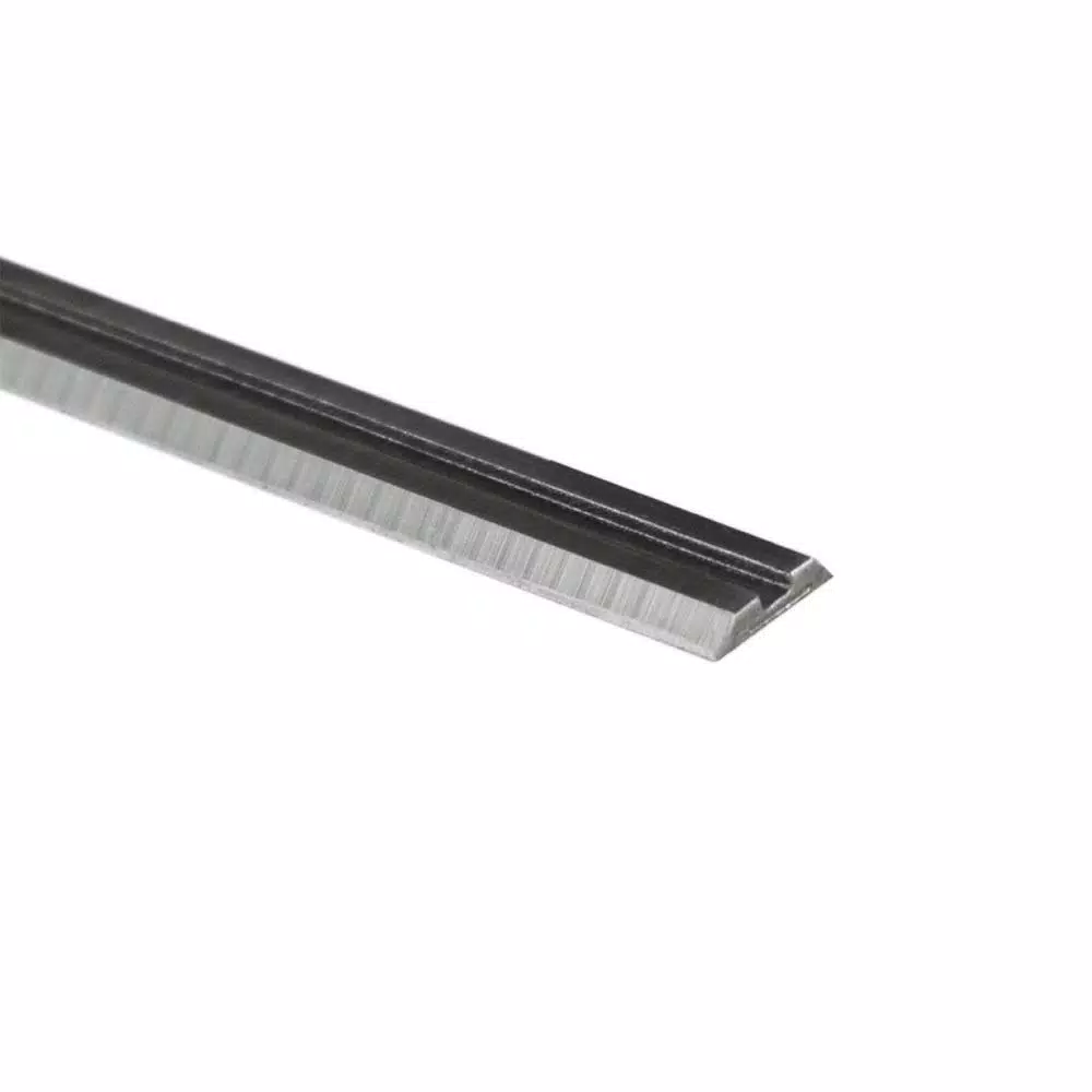 POWERTEC 3-1/4 in. 82 mm HSS Replacement Planer Blades, Double-Sided (2-Pack)