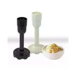 Ovente 6-Speed Hand Blender Potato Masher Attachment, White thumbnail 2