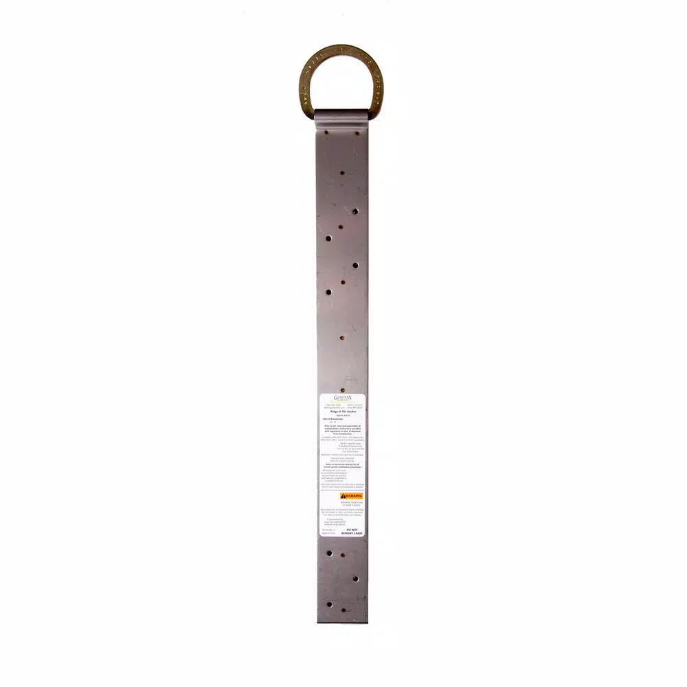 Guardian Fall Protection RIDG-TILE D-Ring Roof Anchor for Tile Roofs