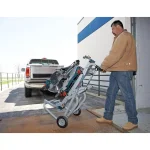 Bosch T4B Gravity Rise Miter Saw Stand with Wheels and Rapid-Release Mounts thumbnail 10