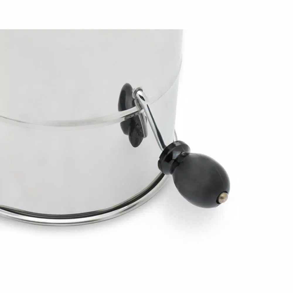 Fox Run 8-Cup Stainless Steel Flour Sifter with Crank Handle