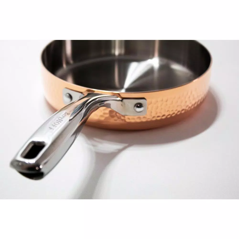 BergHOFF Vintage Collection 10-Piece Hammered Copper Stainless Steel Cookware Set