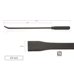 TEKTON 3-Piece Angled Tip Handled Pry Bar Set (17 in., 25 in., and 36 in.) thumbnail 11