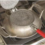 Nordic Ware Norwegian Krumkake and Pizzelle Iron - Dual Pattern Cookie Maker thumbnail 2