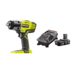 RYOBI 18V ONE+ 1/2 in. Cordless 3-Speed Impact Wrench Kit with 2.0 Ah Battery and Charger thumbnail 1