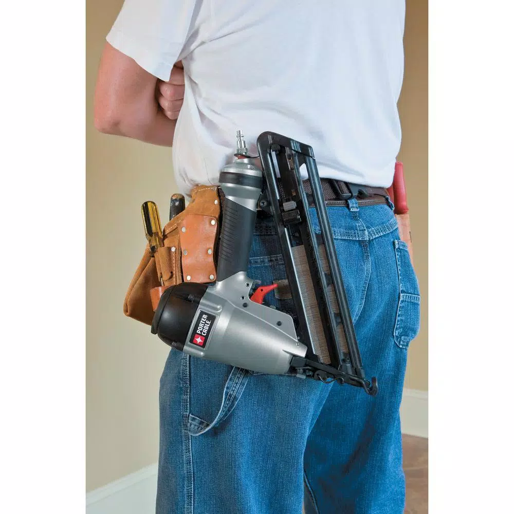 Porter-Cable 15-Gauge 2-1/2 in. Angled Finish Nailer Kit with Bonus 18-Gauge Brad Nailer Kit
