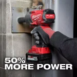 Milwaukee M18 FUEL 1/2 in. High Torque Impact Wrench Kit with Super Charger & 8.0 Ah Battery thumbnail 4