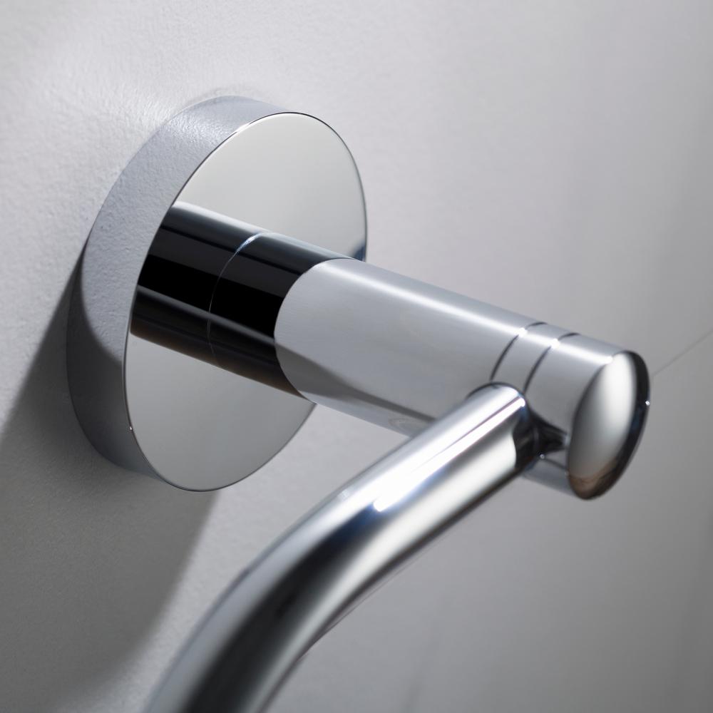 KRAUS Elie Chrome Bathroom Towel Ring, Solid Brass Hand Towel Holder