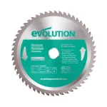 Evolution Power Tools Evolution 9 in. 80-Teeth Carbide Metal Cutting Saw Blade for Aluminum thumbnail 1