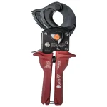 Klein Tools Compact Ratcheting Cable Cutter - High-Leverage Hand Tool for Copper, Aluminum & Communication Cables thumbnail 1
