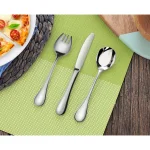 Artaste Rain 12-Piece 18/10 Stainless Steel Kids Flatware Set, Service for 4 thumbnail 2