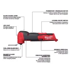 Milwaukee M12 FUEL 12V Cordless Oscillating Multi-Tool & Jobsite Radio Kit with (2) 3.0 Ah Batteries thumbnail 3