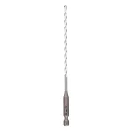 Milwaukee SHOCKWAVE 5/32 in. Carbide Multi-Material Drill Bit, 6 in. Length, 1/4 in. Hex Shank thumbnail 1