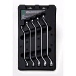 Steel Vision 5-Piece 12-Point Deep 45° Offset Metric Box Wrench Set thumbnail 1