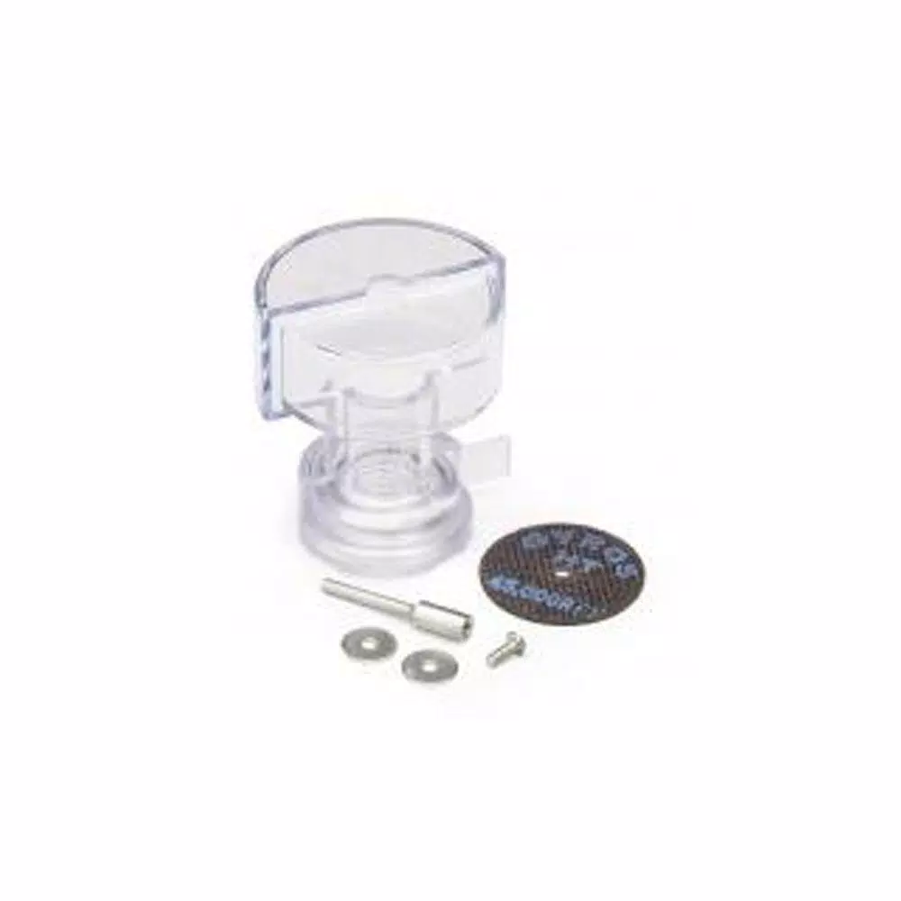 Gyros Guard Small Rotary Tool Safety Shield with 1-1/2 in. Guard Diameter Capacity