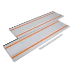 WEN 27.5 in. Track Saw Guide Rail with Adapters (2-Pack) thumbnail 1