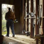 RYOBI 40V Lithium-Ion Expand-It Cordless Power Head with Edger Attachment, 4 Ah Battery and Charger Included thumbnail 4