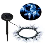 ALEKO 30-Light LED White Starfish Solar Powered String Lights, 2-Pack thumbnail 5