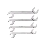 TEKTON 4-Piece Angle Head Open End Wrench Set, 1-1/16 in. to 1-1/4 in. thumbnail 3