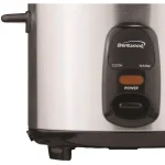 Brentwood Appliances 5-Cup Silver Rice Cooker with Non-Stick Interior and Automatic Shut-Off thumbnail 4