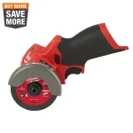 Milwaukee M12 FUEL 12V Lithium-Ion Brushless 3 in. Compact Cut Off Saw (Tool-Only) thumbnail 1