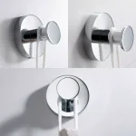 KRAUS Elie Chrome Bathroom Robe and Towel Hook thumbnail 4