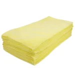 Renown 12-Pack General Purpose Microfiber Cleaning Cloths, 12 in. x 12 in., Yellow thumbnail 3