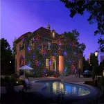 LEDMALL 3-Color RGB Outdoor Laser Projector Lights with RF Remote and 8 Moving Patterns thumbnail 7