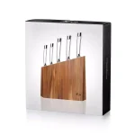 Cangshan N1 Series 6-Piece German Steel Forged Knife Block Set with Acacia Wood Block thumbnail 7