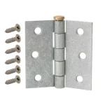 Everbilt 3.5 in. Galvanized Broad Utility Butt Hinge thumbnail 1