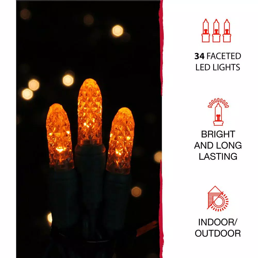 Haunted Hill Farm Mini Pumpkin LED Halloween Light Set, Indoor/Outdoor (Set of 3)