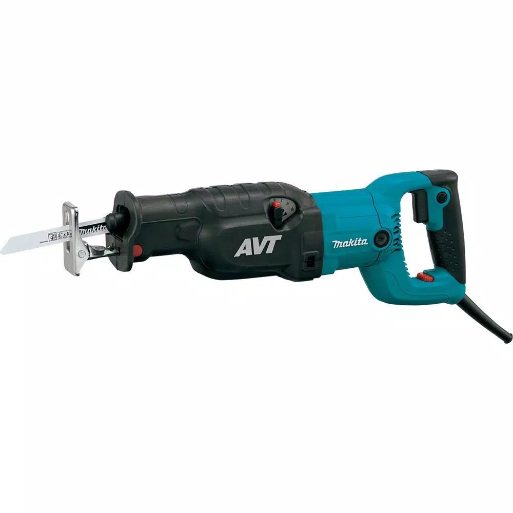 Makita 15 Amp AVT Reciprocating Saw with Anti-Vibration Technology and Metal Case