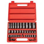 TEKTON 38-Piece 3/8 in. and 1/2 in. Drive Impact Socket Set, SAE and Metric thumbnail 1