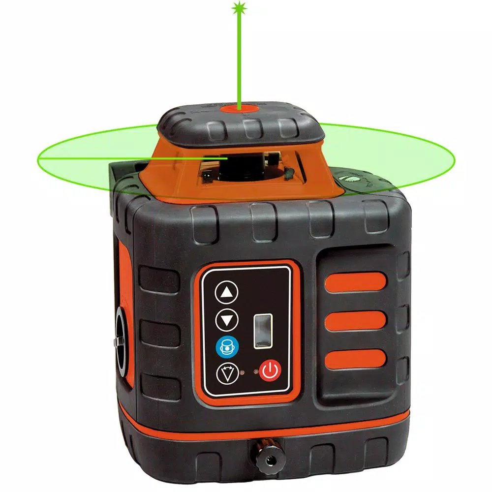 Johnson 40-6543 Self-Leveling Rotary Green Beam Laser Level