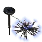 ALEKO 50-Light White LED Solar Powered Mini Christmas String Lights, 20 ft. thumbnail 1